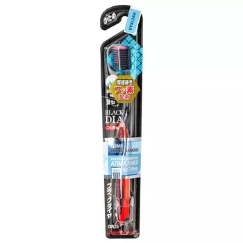 Dentalpro Жесткая многоуровневая зубная щетка с ультратонкой щетиной алмазной формы" Black Diamond", 1 шт (Dentalpro, Щетки Dentalpro)