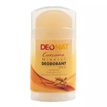 DeoNat Дезодорант кристалл с Куркумой, 100 г (DeoNat, Дезодоранты DeoNat)