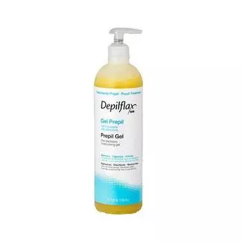 Depilflax Гель преддепиляционный. Очищает и дезинфицирует кожу, подготавливая её к процедуре 500 мл (Depilflax, Для тела)
