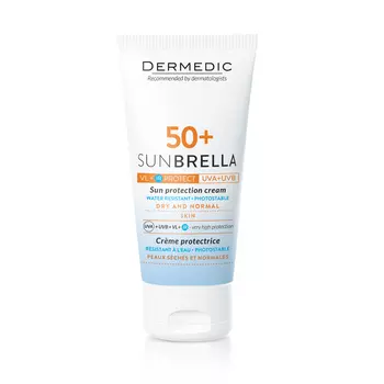 Dermedic Солнцезащитный крем SPF 50+ для сухой и нормальной кожи 50 г (Dermedic, Sunbrella)