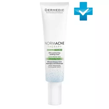Dermedic Ультра-увлажняющий успокаивающий крем Нормакне Therapy Ultra-Moisturising soosthing cream, 40 мл (Dermedic, Normacne)