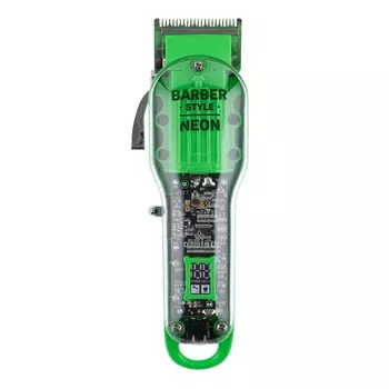 Dewal Pro Машинка для стрижки Barber Style Neon Green, 6 насадок (Dewal Pro, Машинки)