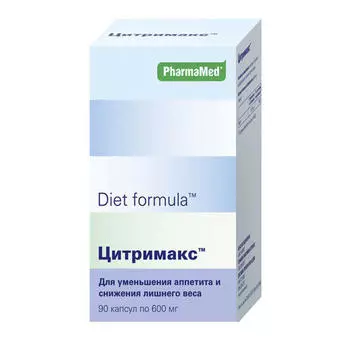 Diet Formula Диет формула "Цитримакс" капсулы №90 (Diet Formula, Контроль аппетита)