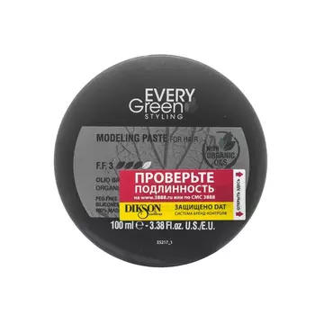 Dikson Моделирующая паста Modeling Paste For Hair, 100 мл (Dikson, EveryGreen)