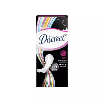 Discreet Ежедневные гигиенические прокладки Multiform Irresistible, 60 шт (Discreet, Irresistible)