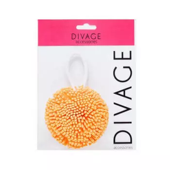 Divage Мочалка для лица и шеи "Ёжик" 1 шт (Divage, Аксессуары)