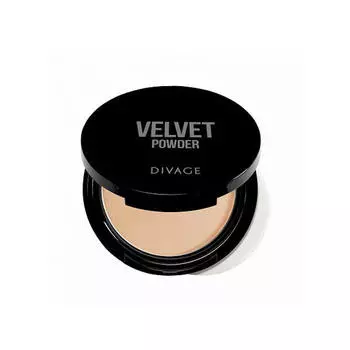 Divage Пудра компактная двухцветная Velvet 9 г (Divage, Пудра)