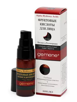 DNC Kosmetika Фруктовые кислоты для пилинга и регенерации, 20 мл (DNC Kosmetika, Gemene)