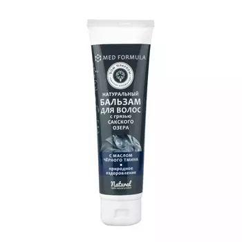 Дом природы Бальзам "Природное оздоровление" с грязью Сакского озера и маслом черного тмина для волос, 150 г (Дом природы, Средства для волос с грязью Сакского озера)