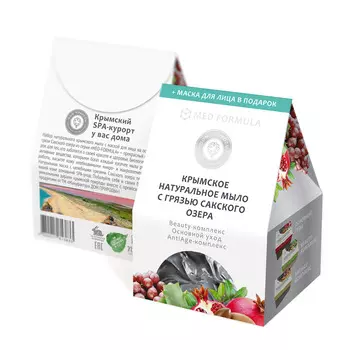 Дом природы Подарочный набор мыла "Домик" (3 вида мыла по 100 г) (Дом природы, Наборы)