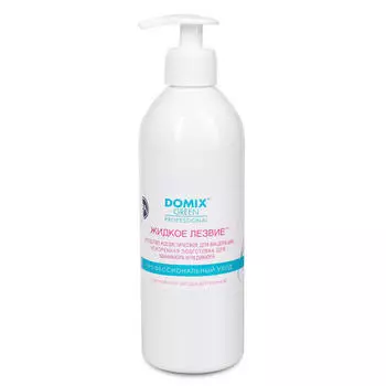 Domix Средство для ускоренной подготовки к маникюру и педикюру "Жидкое лезвие" 500 мл (Domix, Для педикюра)