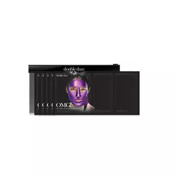 Double Dare OMG Трехкомпонентный комплекс масок «ГЛУБОКОЕ УВЛАЖНЕНИЕ И РЕЛАКС», упаковка 5 штук (Double Dare OMG, OMG!)