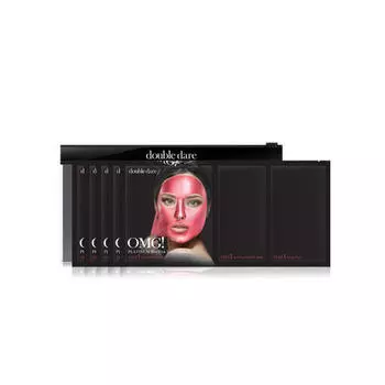 Double Dare OMG Трехкомпонентный комплекс масок «СИЯНИЕ И РОВНЫЙ ТОН», упаковка 5 штук (Double Dare OMG, OMG!)