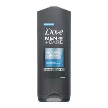 DOVE Гель для душа Чистота и комфорт 250 мл (DOVE, Dove Men+Care)