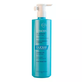Ducray Очищающий гель для лица и тела, 400 мл (Ducray, Keracnyl)
