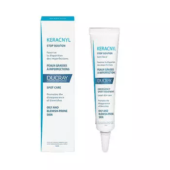 Ducray Стоп-Акне Корректор локальных высыпаний Керакнил, 10 мл (Ducray, Проблемная кожа лица)
