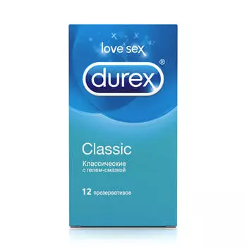 Durex Презервативы Classic, 12 шт (Durex, Презервативы)