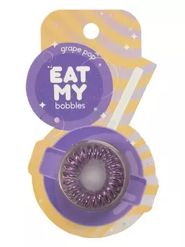 Eat My Резинка для волос "Виноградный леденец", 3 шт (Eat My, Для причесок)