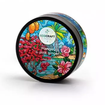 EcoCraft Скраб для тела "Манго и розовый имбирь", 150 мл (EcoCraft, Для тела)