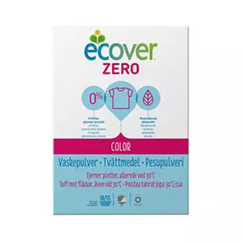Ecover Экологический стиральный порошок, цветной Zero 750 гр (Ecover, Cредства для стирки)