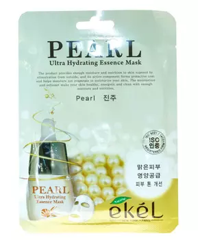 Ekel Тканевая маска с жемчугом, 25 г (Ekel, Mask)