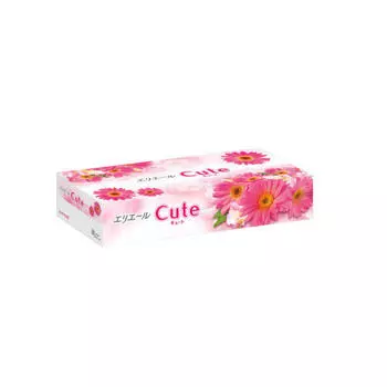 Elleair Салфетки бумажные в коробке Cute, 160 шт (Elleair, Cute)