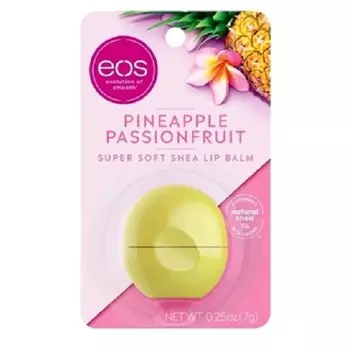 EOS Бальзам для губ с ананасом и маракуей (на картонной подложке) 7 г (EOS, Lip Balm)