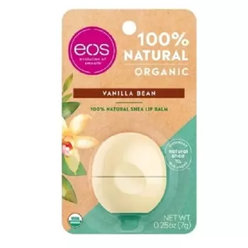 EOS Бальзам для губ с ванилью (на картонной подложке) 7 г (EOS, Lip Balm)