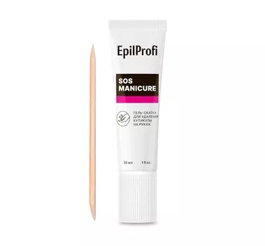 EpilProfi Набор: гель-скатка SOS Manicure для удаления кутикулы на руках + апельсиновая палочка (EpilProfi, )