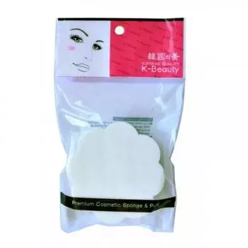 Eq Maxon Спонж косметический Цветок в индивидуальной упаковке 8 сегментов (Eq Maxon, Аксессуары)