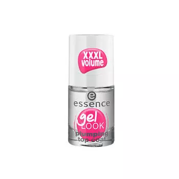 Essence Укрепляющее покрытие с гель-эффектом Gel look plumping top coat (Essence, Ногти)