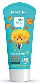 Estel Детская зубная паста со вкусом апельсина, 60 мл (Estel, Little me)