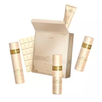 Estel Набор Chocolatier White Legend "Шампунь 250 мл + Бальзам 200 мл + Спрей 200 мл + Крем для рук 50 мл" (Estel, Otium)