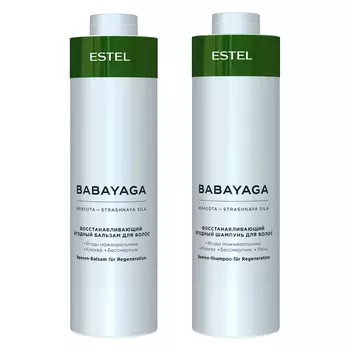 Estel Набор для восстановления волос: бальзам 1000 мл + шампунь 1000 мл (Estel, BabaYaga)