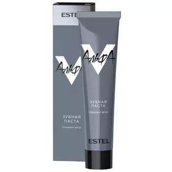 Estel Зубная паста для настоящих мужчин, 60 мл (Estel, Альфа V)