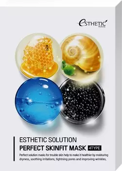 Esthetic House Набор тканевых масок для лица, 4 штх25 мл (Esthetic House, Уход за лицом и телом)