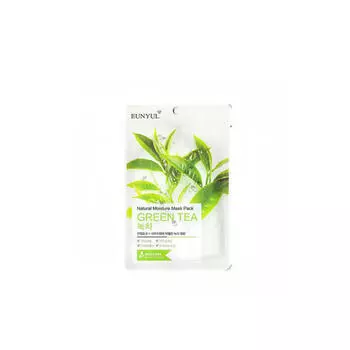Eunyul Тканевая маска для лица с экстрактом зеленого чая 1 шт (Eunyul, Для лица)