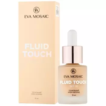 Eva Mosaic Тональный крем-флюид Fluid Touch SPF10, 15 мл (Eva Mosaic, Лицо)