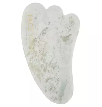 Face Yoga Гуаша-лапка из молочного нефрита, 1 шт (Face Yoga, Массажеры)