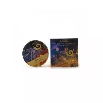 Farmstay Компактная пудра двойного действия с экстрактом королевской улитки SPF30/PA++, оттенок 21, Светлый Б (Farmstay, Для макияжа)