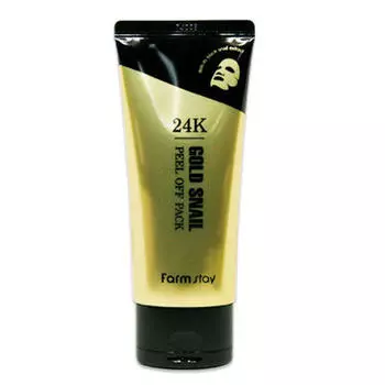 Farmstay Маска-пленка с золотом и муцином улитки, 100 г (Farmstay, Для лица)