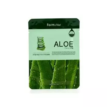 Farmstay Тканевая маска с экстрактом алоэ, 23 мл (Farmstay)
