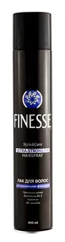 Finesse Лак для волос ультрасильной фиксации, 400 мл (Finesse, Стайлинг)