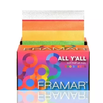 Framar Вытяжная фольга с тиснением "Цвета радуги", 500 листов (Framar, )