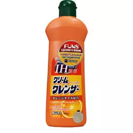 Funs Чистящий крем для кухни подходит для электроплит со стеклокерамикой Orange Boy, 400 г (Funs, Для уборки)