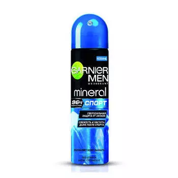 Garnier Дезодорант мужской "Спорт", 150 мл (Garnier, Mineral)
