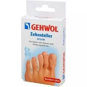 Gehwol Гель-корректоры между пальцев маленький размер 3 шт (Gehwol, Zehenteiler)
