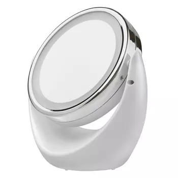Gezatone Косметическое зеркало с 5х увеличением и подсветкой LM110 (Gezatone, Косметические зеркала)