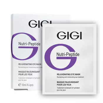 GIGI Eye Contur Mask Контурная маска для глаз 4 шт. (GIGI, Nutri-Peptide)