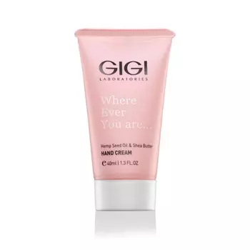 GiGi Крем для рук с конопляным маслом и Ши Hemp Seed Oil &amp; Shea Butter, 40 мл (GiGi, Out Serials)